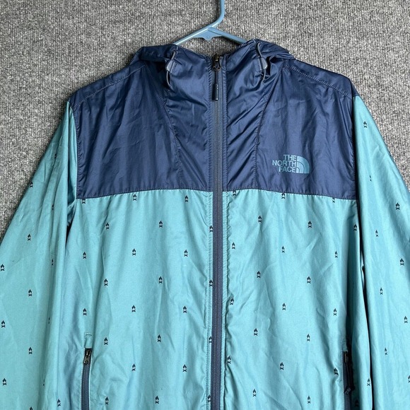 Vintage The North Face Windwall Jacket Men's Small Lightweight Full Zip Hooded - Picture 2 of 8
